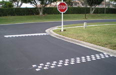 Hy-Viz pavement markers, reflective pavement markers in any color!