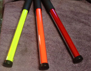 Crossing batons, glow sticks, reflective batons, reflective wands, call them what you want, they work great!