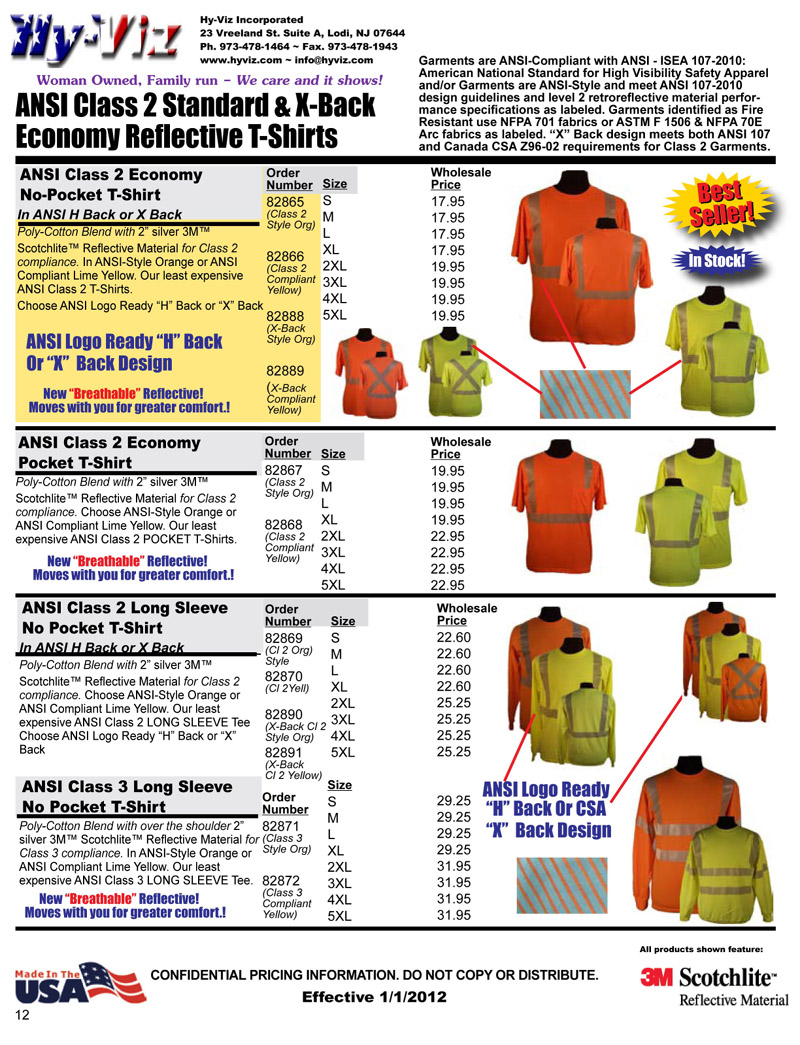 Safety vests, reflective vests, survey and road crew vests and clothing ...
