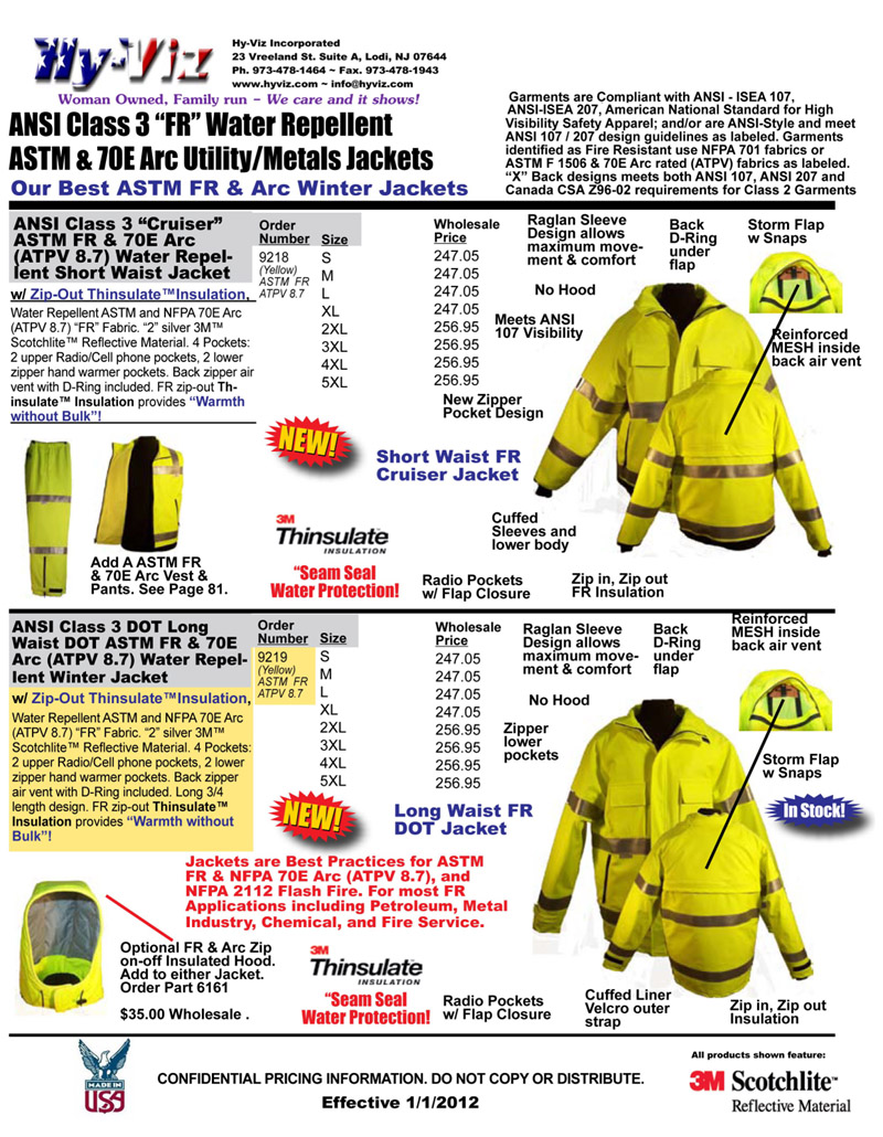 Safety vests, reflective vests, survey and road crew vests and clothing ...